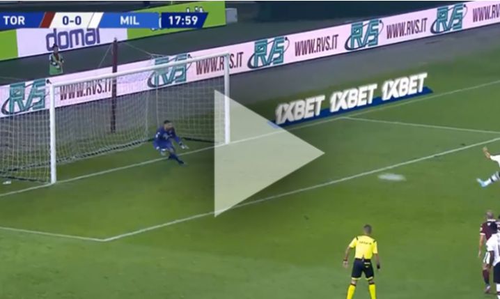 Krzysztof Piątek STRZELA GOLA z Torino! 0-1 [VIDEO]